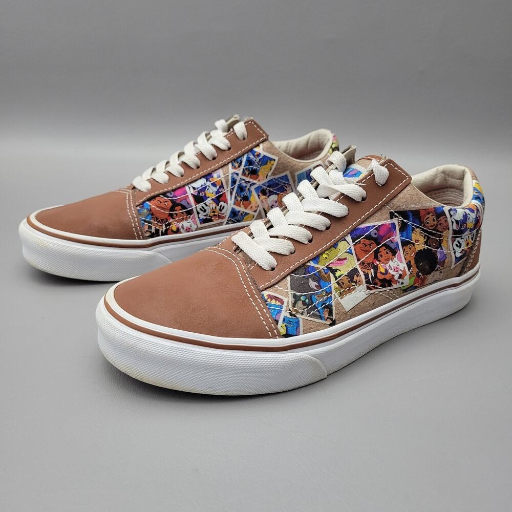 VANS Old Skool x Disney 100th Anniversary Womens Size 6 Shoes Scrapbook